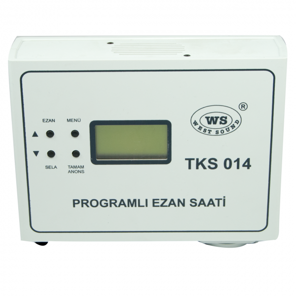 TKS 014 (DUVAR TİPİ) PROGRAMLI EZAN SAATİ